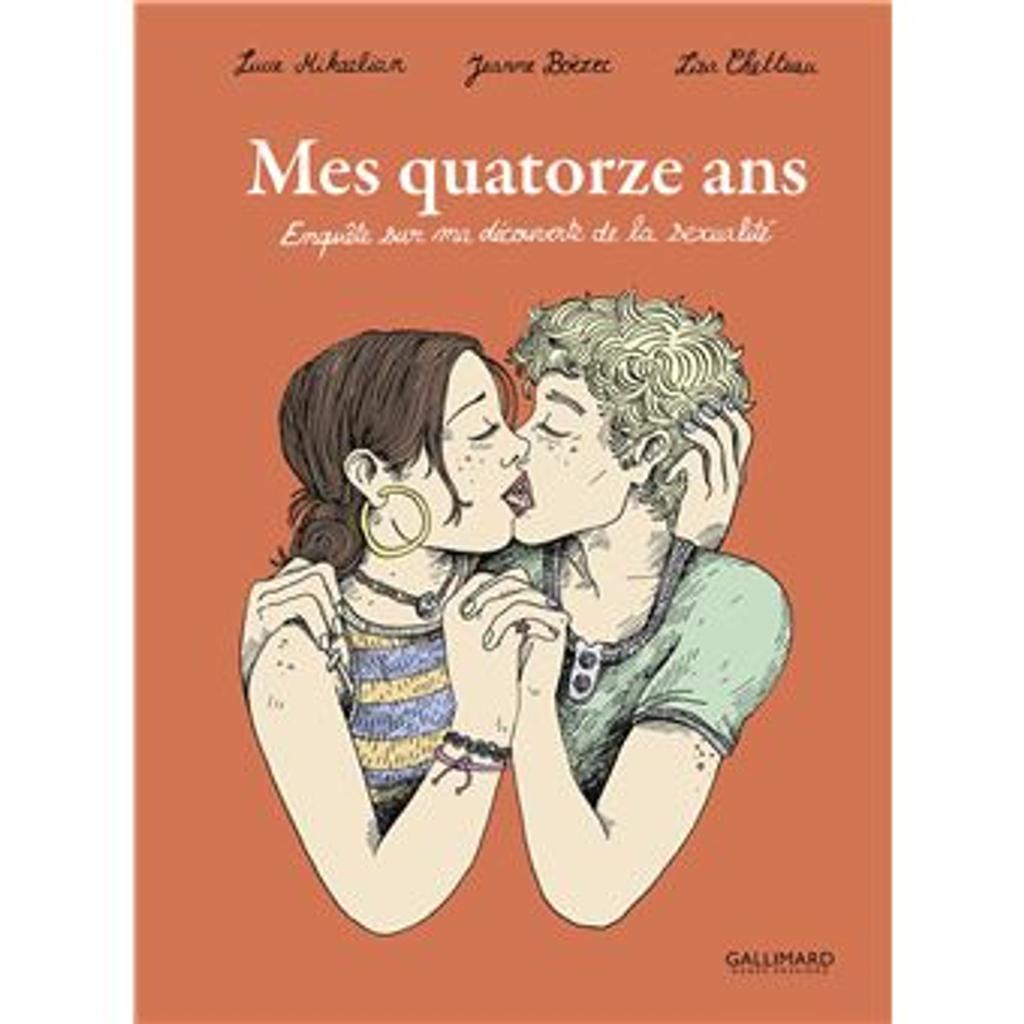 Mes quatorze ans : enquête sur ma découverte de la sexualité / [scénario de ] Lucie Mikaelian, Jeanne Boëzec | 